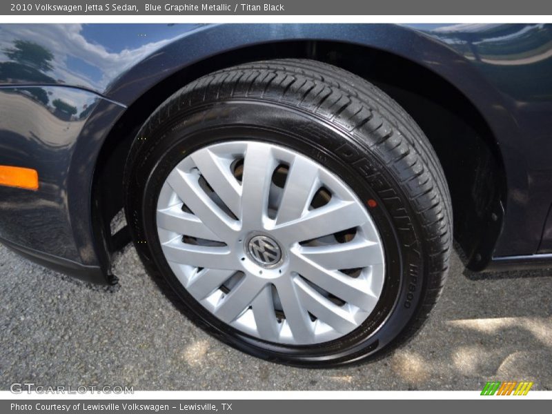 Blue Graphite Metallic / Titan Black 2010 Volkswagen Jetta S Sedan