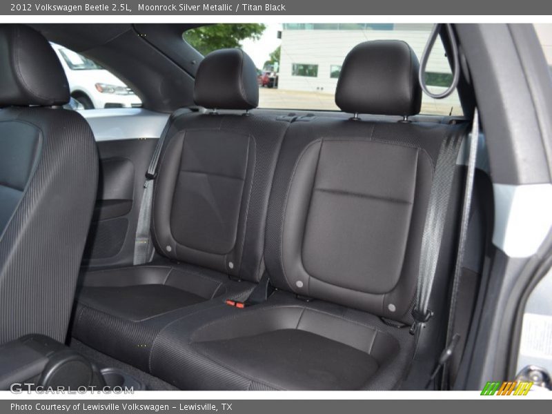 Moonrock Silver Metallic / Titan Black 2012 Volkswagen Beetle 2.5L