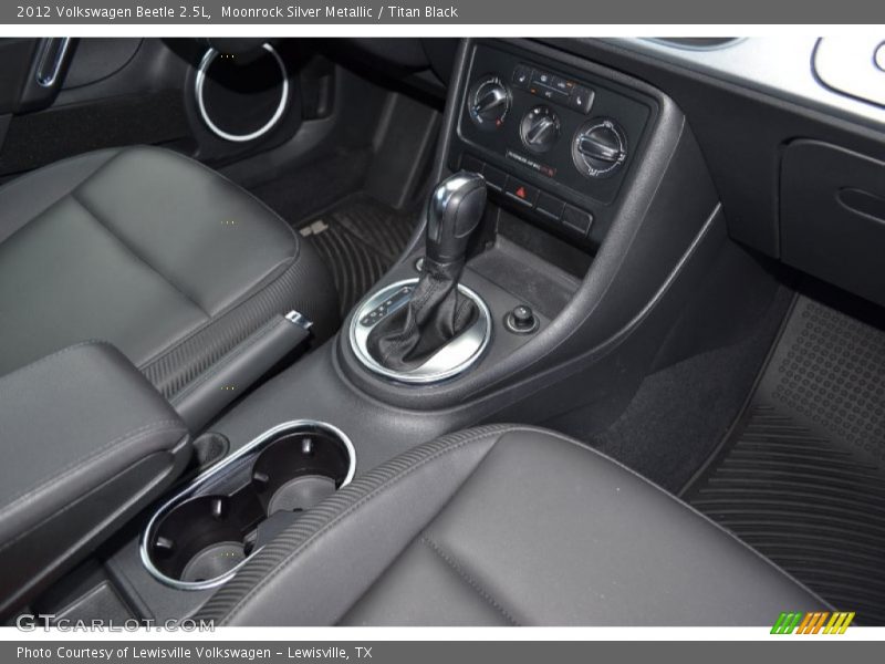 Moonrock Silver Metallic / Titan Black 2012 Volkswagen Beetle 2.5L