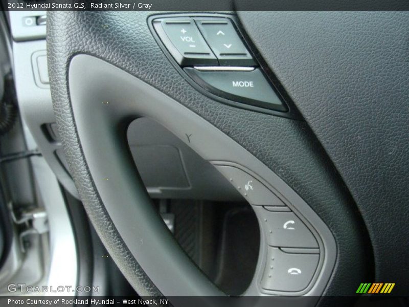 Radiant Silver / Gray 2012 Hyundai Sonata GLS