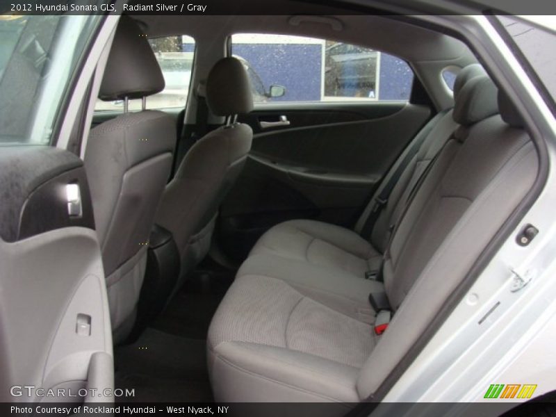 Radiant Silver / Gray 2012 Hyundai Sonata GLS