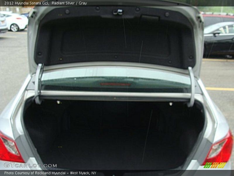 Radiant Silver / Gray 2012 Hyundai Sonata GLS