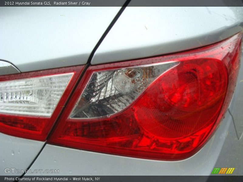 Radiant Silver / Gray 2012 Hyundai Sonata GLS