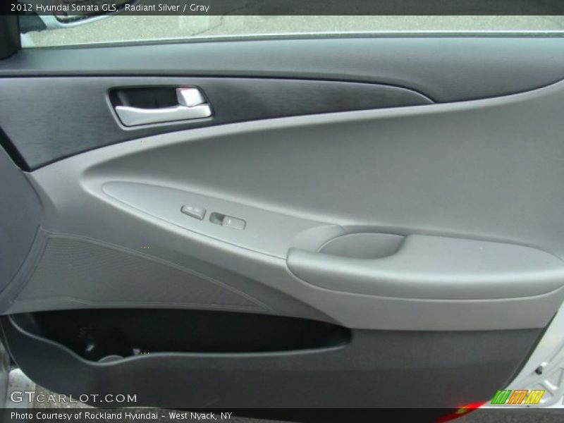 Radiant Silver / Gray 2012 Hyundai Sonata GLS