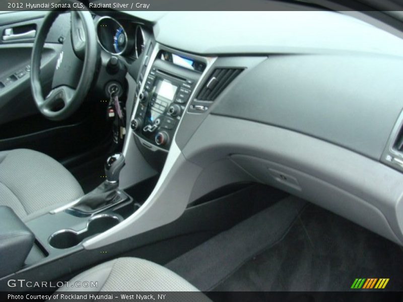 Radiant Silver / Gray 2012 Hyundai Sonata GLS