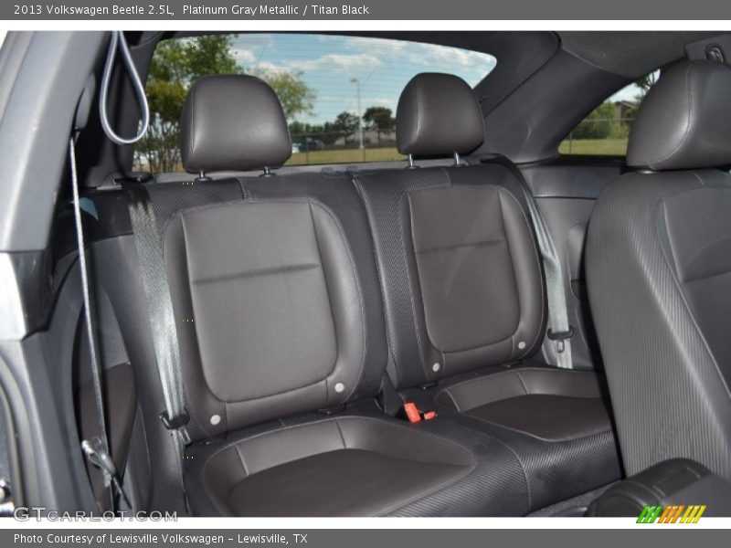 Platinum Gray Metallic / Titan Black 2013 Volkswagen Beetle 2.5L
