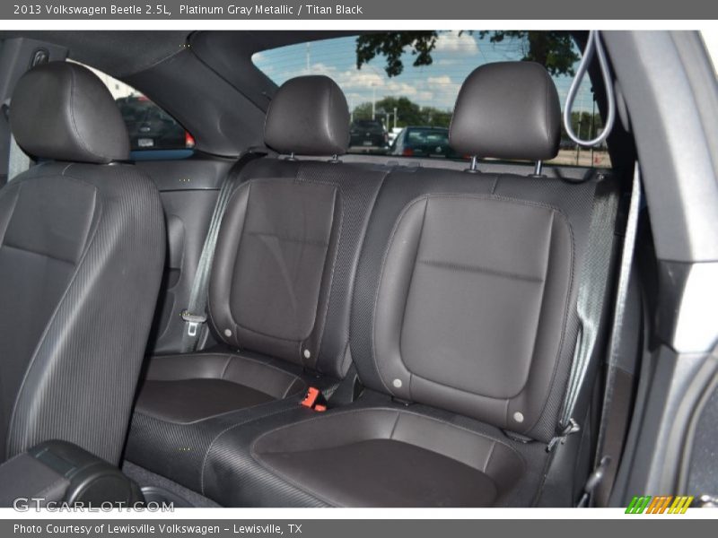 Platinum Gray Metallic / Titan Black 2013 Volkswagen Beetle 2.5L