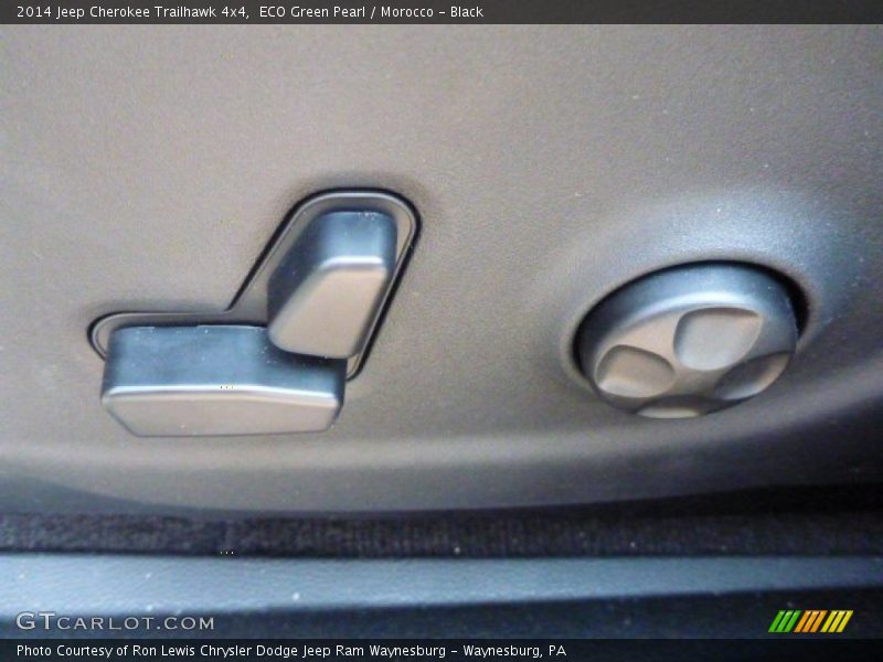 ECO Green Pearl / Morocco - Black 2014 Jeep Cherokee Trailhawk 4x4