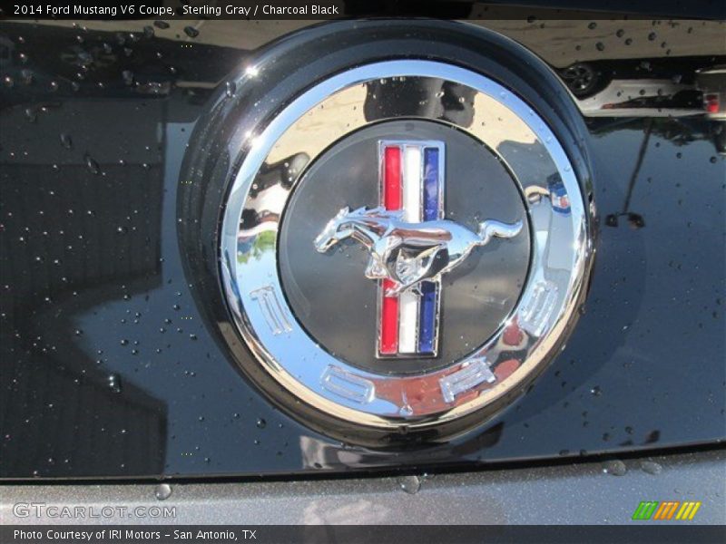 Sterling Gray / Charcoal Black 2014 Ford Mustang V6 Coupe
