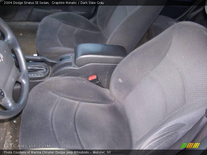 Graphite Metallic / Dark Slate Gray 2004 Dodge Stratus SE Sedan