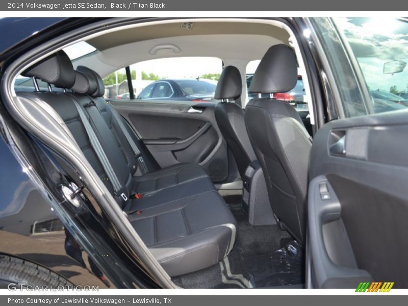Black / Titan Black 2014 Volkswagen Jetta SE Sedan