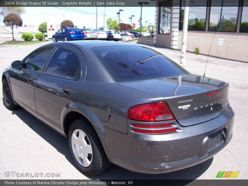 Graphite Metallic / Dark Slate Gray 2004 Dodge Stratus SE Sedan