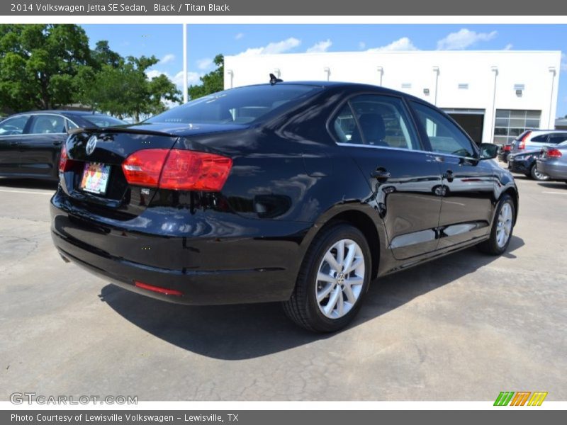 Black / Titan Black 2014 Volkswagen Jetta SE Sedan