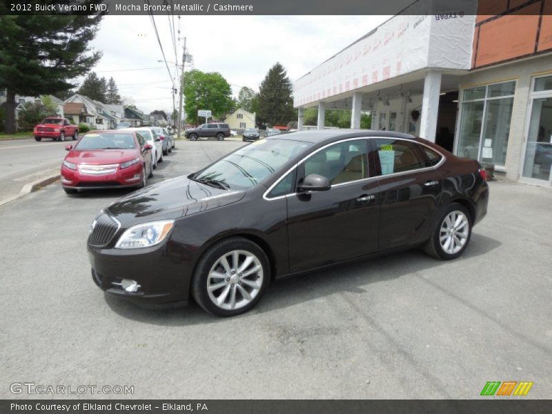 Mocha Bronze Metallic / Cashmere 2012 Buick Verano FWD
