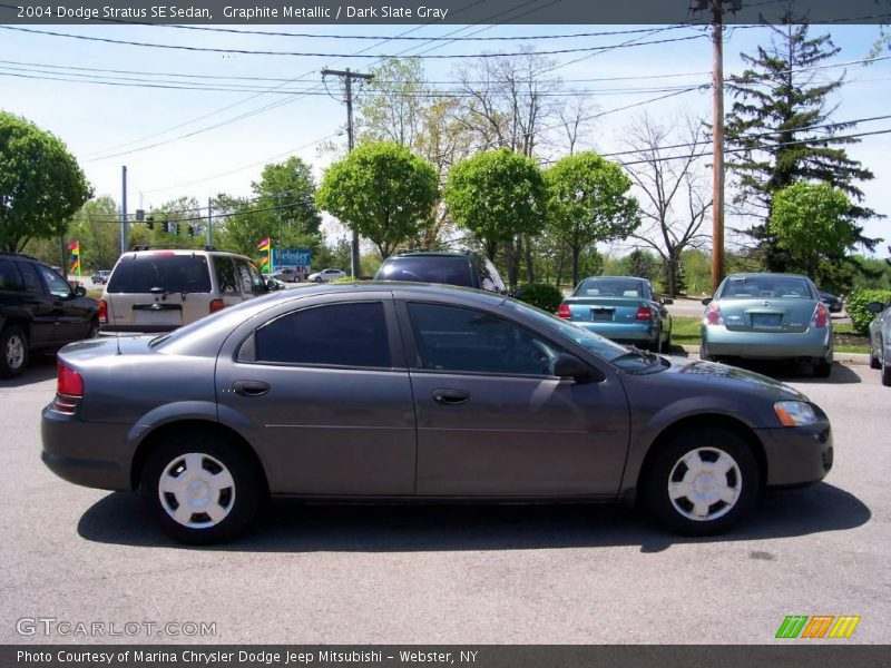 Graphite Metallic / Dark Slate Gray 2004 Dodge Stratus SE Sedan