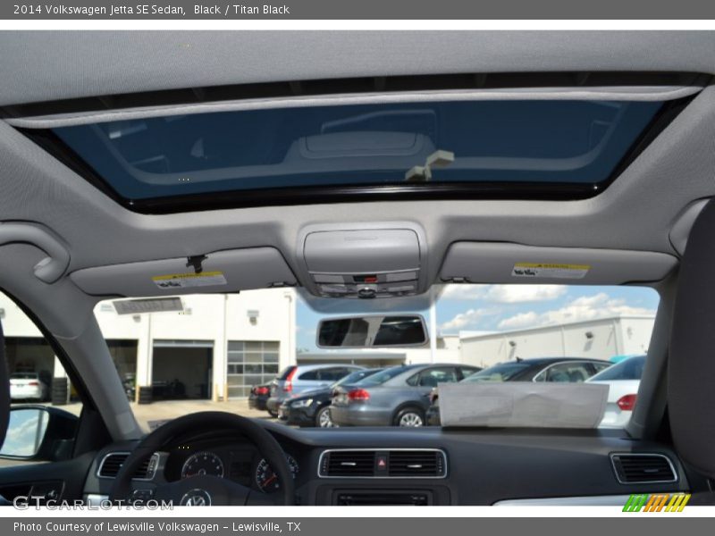 Black / Titan Black 2014 Volkswagen Jetta SE Sedan