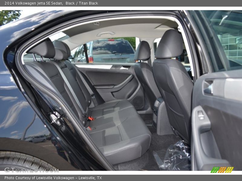 Black / Titan Black 2014 Volkswagen Jetta SE Sedan