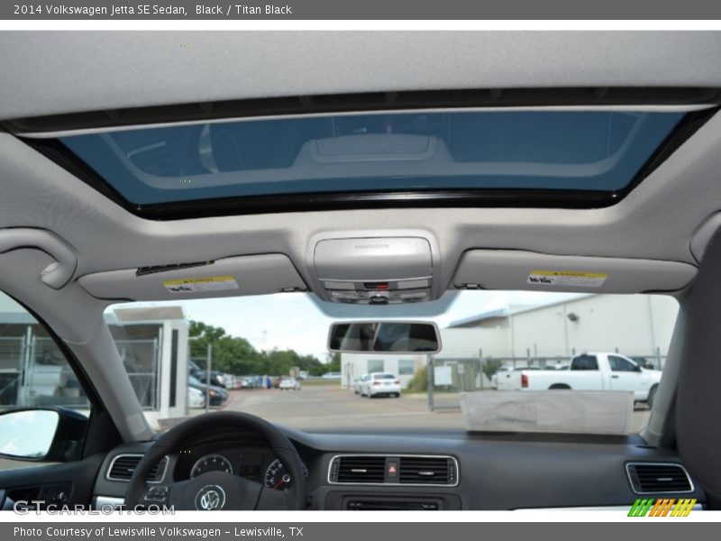 Black / Titan Black 2014 Volkswagen Jetta SE Sedan
