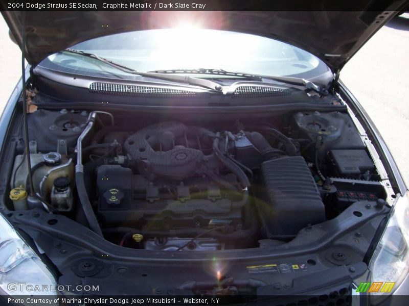 Graphite Metallic / Dark Slate Gray 2004 Dodge Stratus SE Sedan