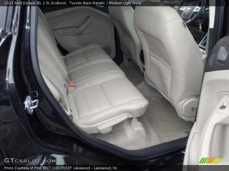 Tuxedo Black Metallic / Medium Light Stone 2013 Ford Escape SEL 1.6L EcoBoost
