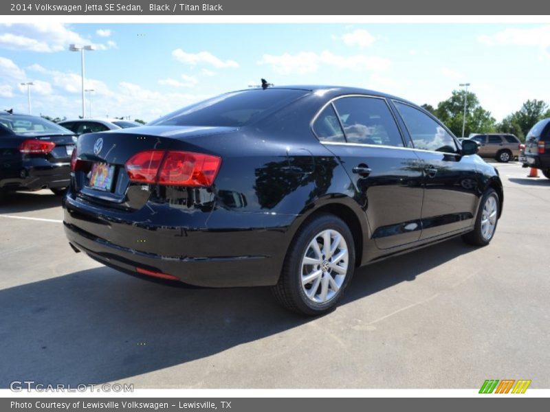 Black / Titan Black 2014 Volkswagen Jetta SE Sedan