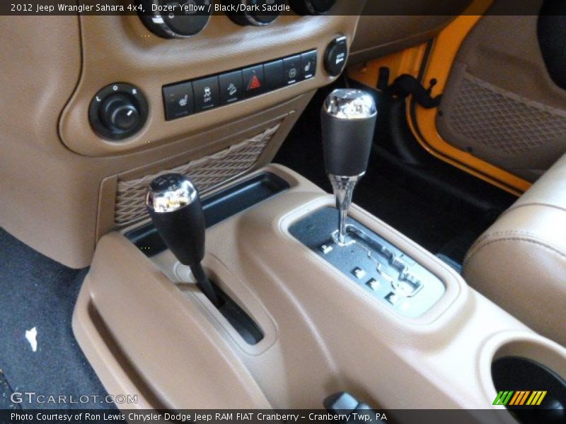 Dozer Yellow / Black/Dark Saddle 2012 Jeep Wrangler Sahara 4x4