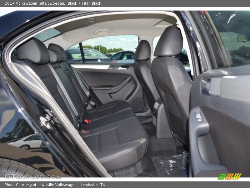 Black / Titan Black 2014 Volkswagen Jetta SE Sedan