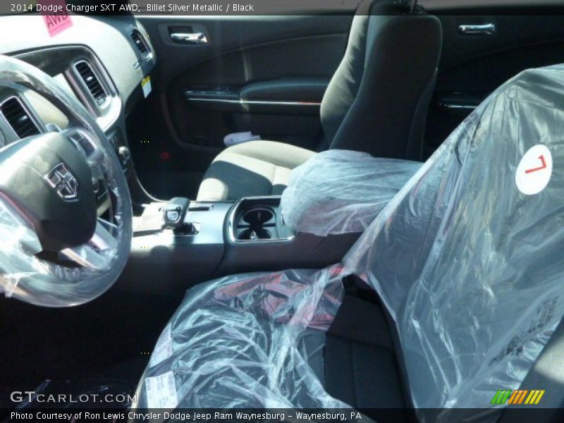 Billet Silver Metallic / Black 2014 Dodge Charger SXT AWD
