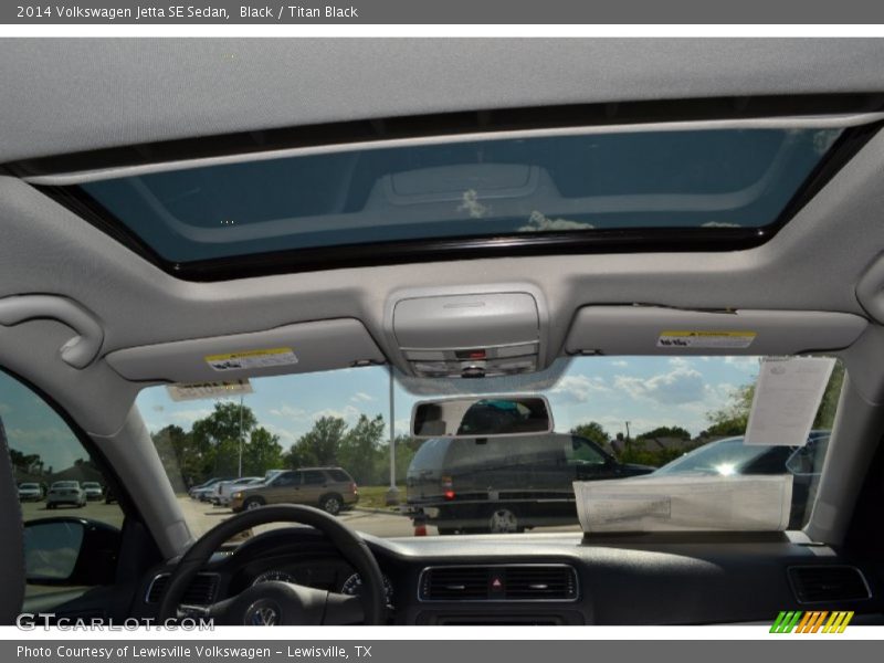 Black / Titan Black 2014 Volkswagen Jetta SE Sedan