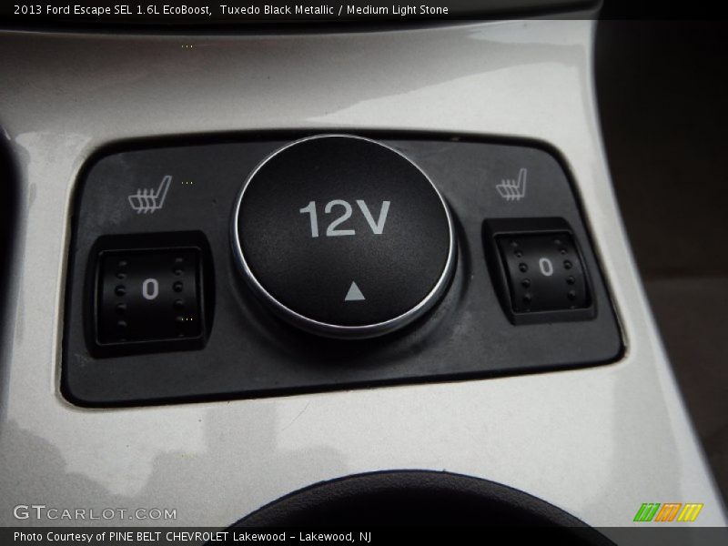 Tuxedo Black Metallic / Medium Light Stone 2013 Ford Escape SEL 1.6L EcoBoost