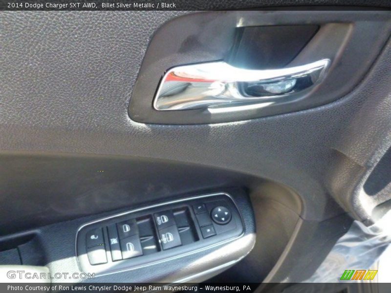 Billet Silver Metallic / Black 2014 Dodge Charger SXT AWD