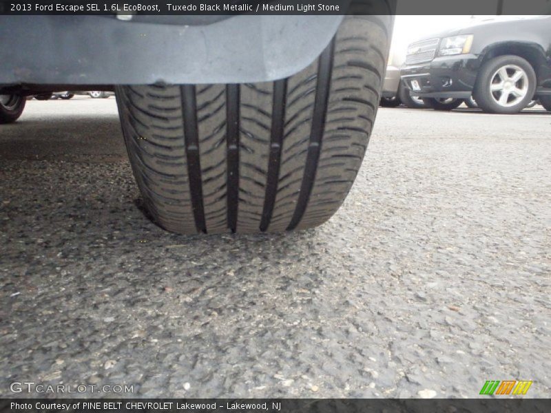 Tuxedo Black Metallic / Medium Light Stone 2013 Ford Escape SEL 1.6L EcoBoost