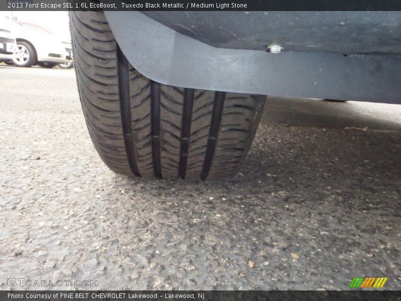 Tuxedo Black Metallic / Medium Light Stone 2013 Ford Escape SEL 1.6L EcoBoost