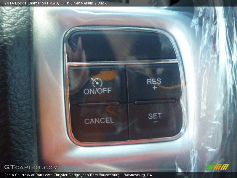 Billet Silver Metallic / Black 2014 Dodge Charger SXT AWD