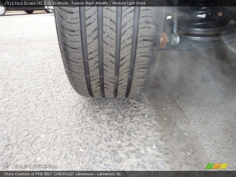 Tuxedo Black Metallic / Medium Light Stone 2013 Ford Escape SEL 1.6L EcoBoost