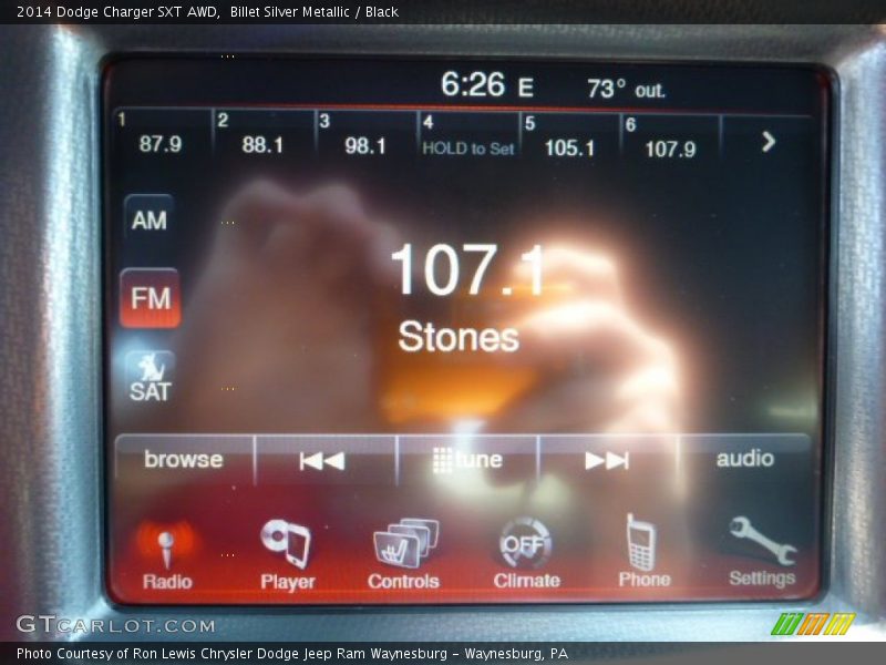 Billet Silver Metallic / Black 2014 Dodge Charger SXT AWD