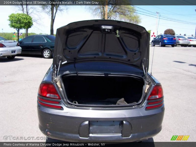 Graphite Metallic / Dark Slate Gray 2004 Dodge Stratus SE Sedan