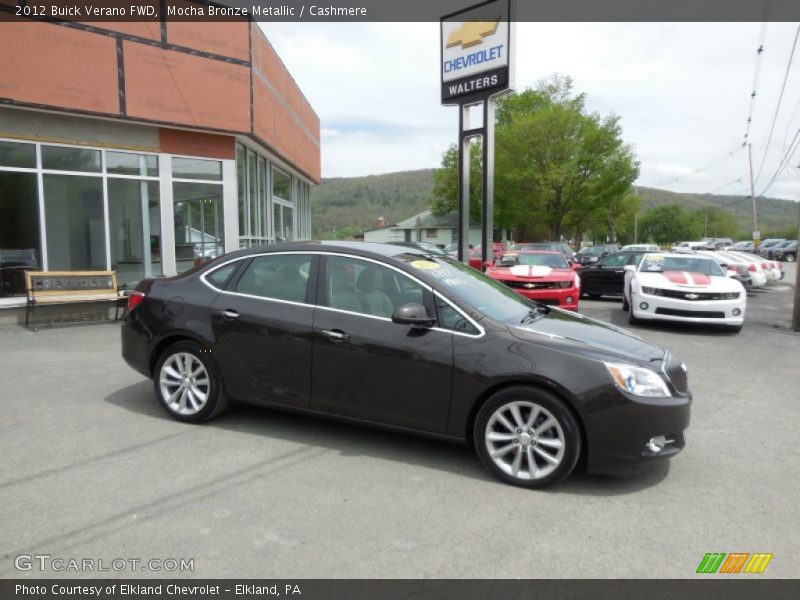 Mocha Bronze Metallic / Cashmere 2012 Buick Verano FWD