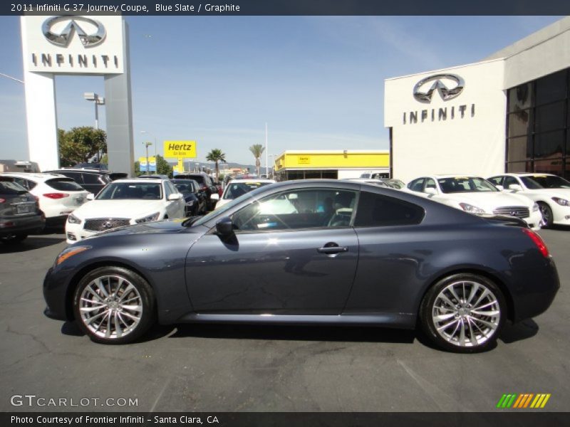 Blue Slate / Graphite 2011 Infiniti G 37 Journey Coupe