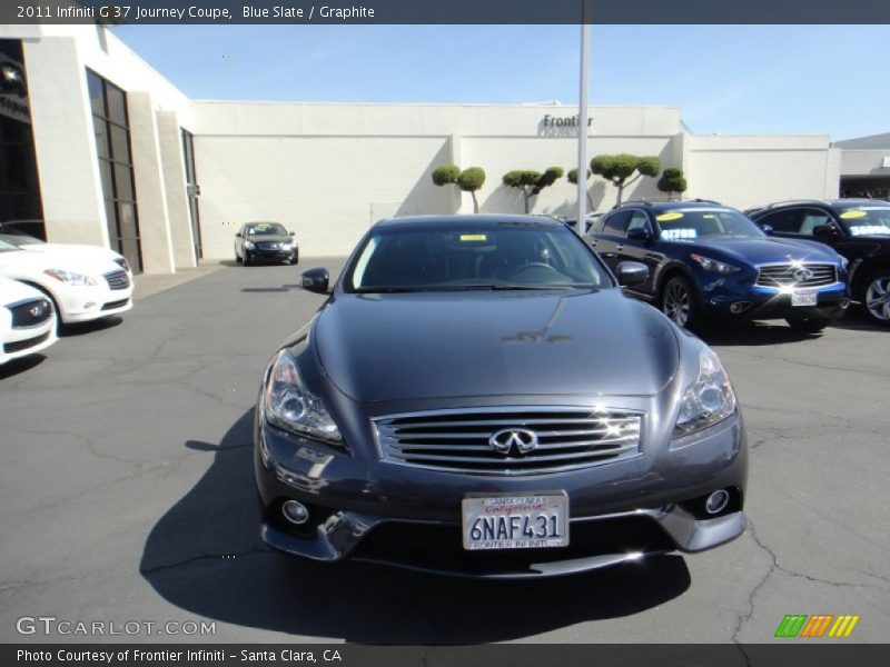 Blue Slate / Graphite 2011 Infiniti G 37 Journey Coupe