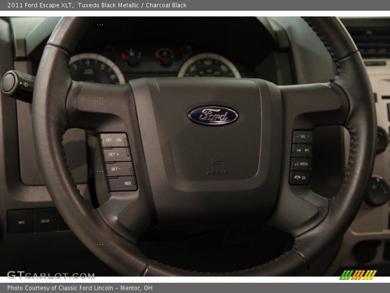 Tuxedo Black Metallic / Charcoal Black 2011 Ford Escape XLT