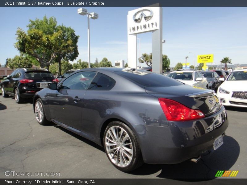 Blue Slate / Graphite 2011 Infiniti G 37 Journey Coupe