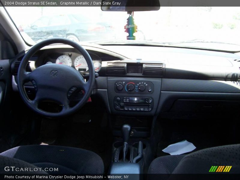 Graphite Metallic / Dark Slate Gray 2004 Dodge Stratus SE Sedan