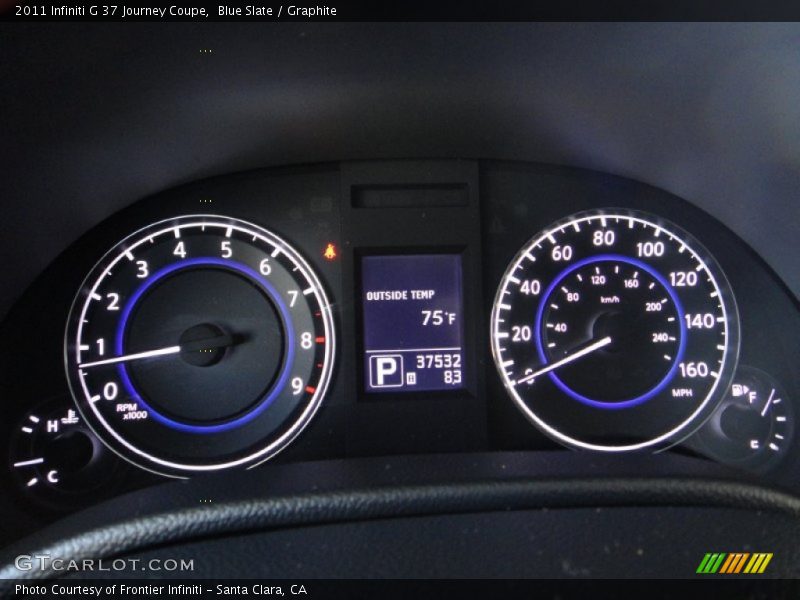 Blue Slate / Graphite 2011 Infiniti G 37 Journey Coupe
