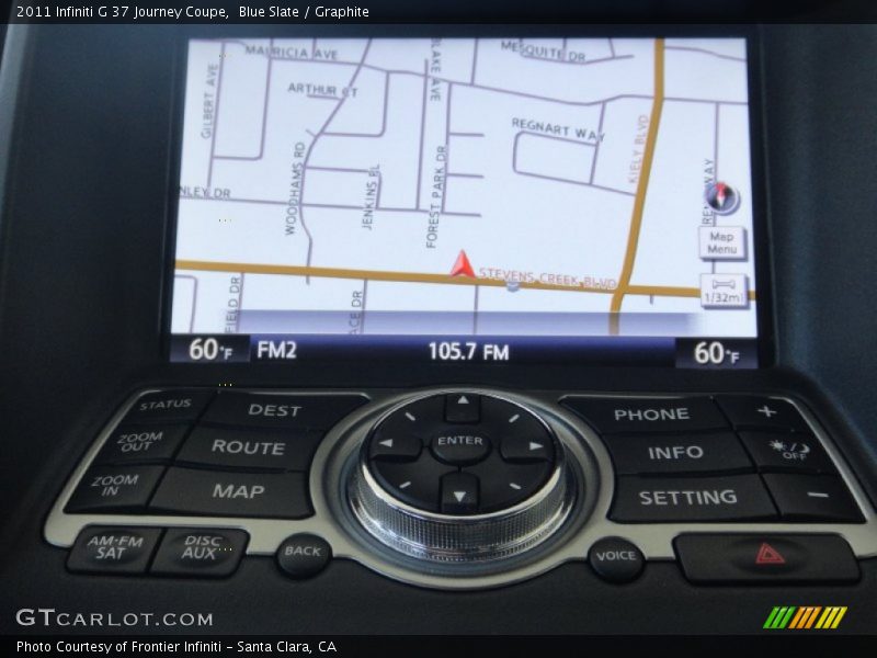 Blue Slate / Graphite 2011 Infiniti G 37 Journey Coupe