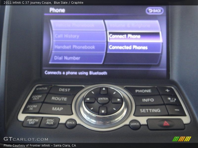 Blue Slate / Graphite 2011 Infiniti G 37 Journey Coupe