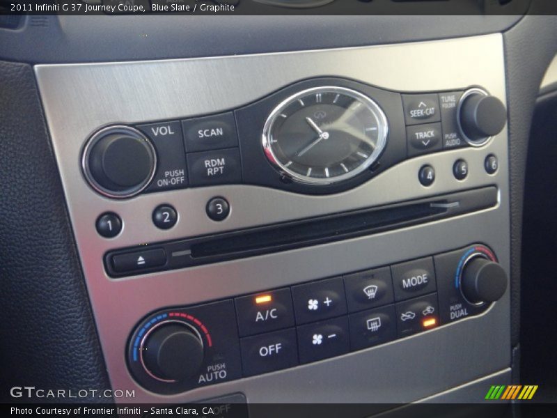 Blue Slate / Graphite 2011 Infiniti G 37 Journey Coupe