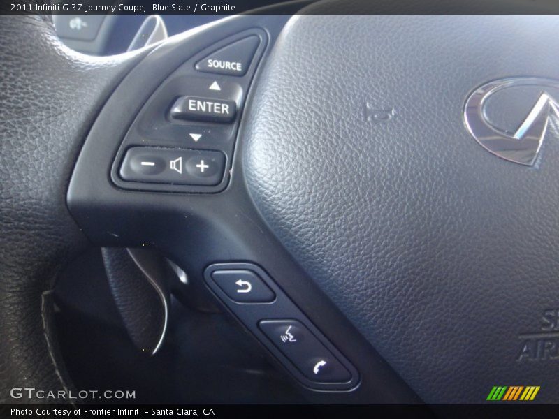 Blue Slate / Graphite 2011 Infiniti G 37 Journey Coupe