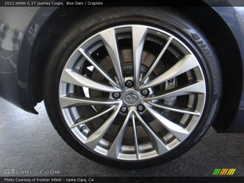 Blue Slate / Graphite 2011 Infiniti G 37 Journey Coupe