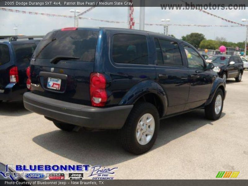 Patriot Blue Pearl / Medium Slate Gray 2005 Dodge Durango SXT 4x4